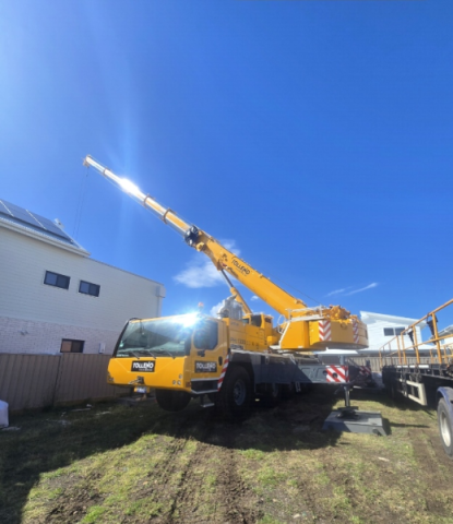 Liebherr LTM1150 - Tolleno 150T Liebherr All Terrain Crane