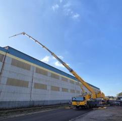 Liebherr LTM1150 - Tolleno 150T Liebherr All Terrain Crane with Fly