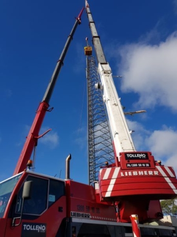 Liebherr LTM1055 All Terrain Crane Tolleno 55T