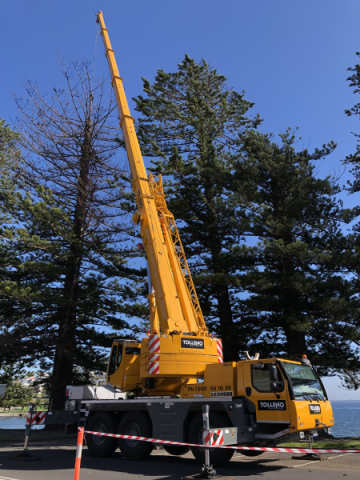 Liebherr LTM1060 All Terrain Crane Tolleno 60T