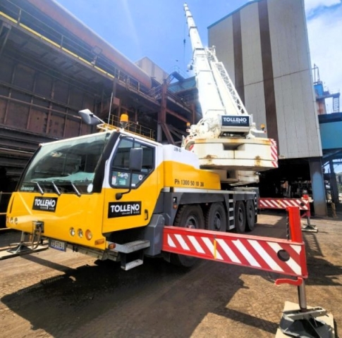 Liebherr LTM1090 All Terrain Crane Tolleno 90T