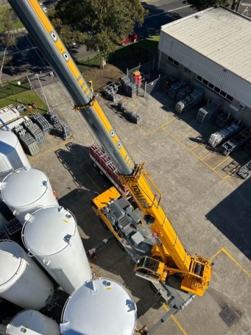 Liebherr LTM1090 All Terrain Crane Tolleno 90T